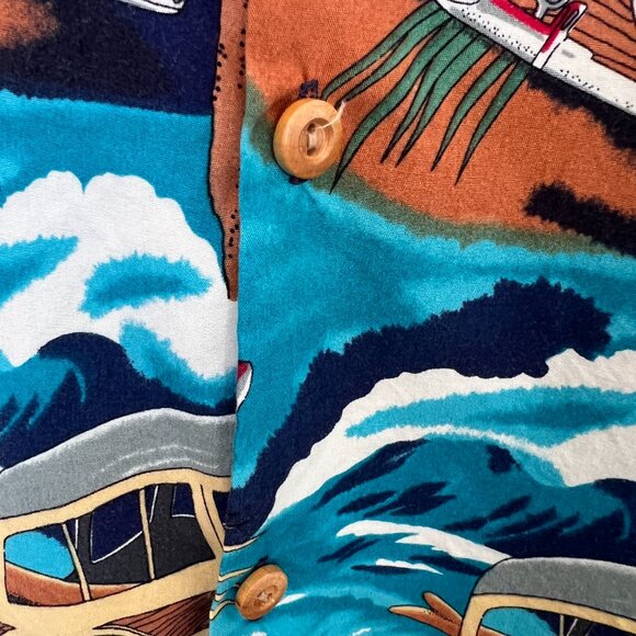 Diamond Head Sportswear Hawaiian Shirt - Car Lovers - Size XL - Picture 5 of 9